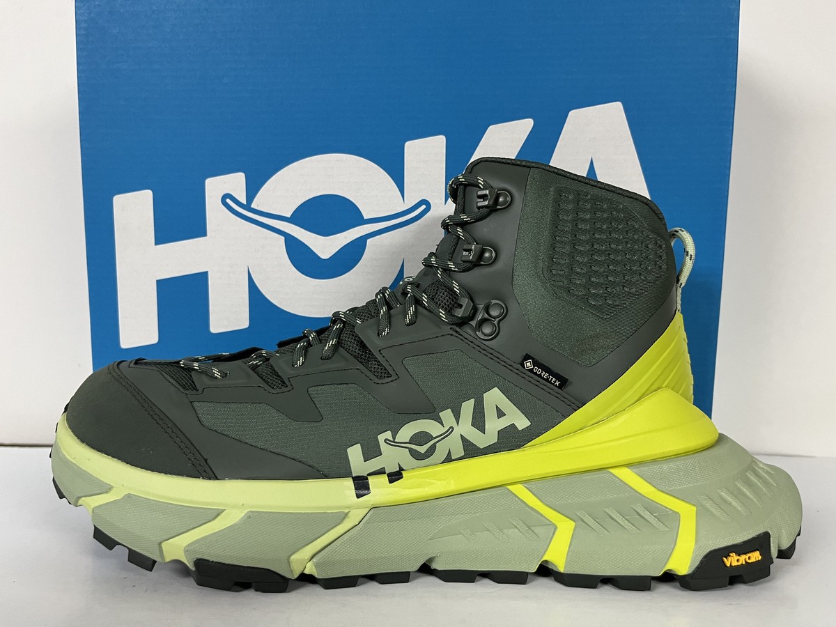 Hoka TenNine Hike GTX $275 Gore-Tex WATERPROOF Thyme Green 9 - 13
