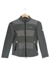 Pikeur Reitjacke Kinder Gr. 152 Grau Sportlich Fleece Jacke