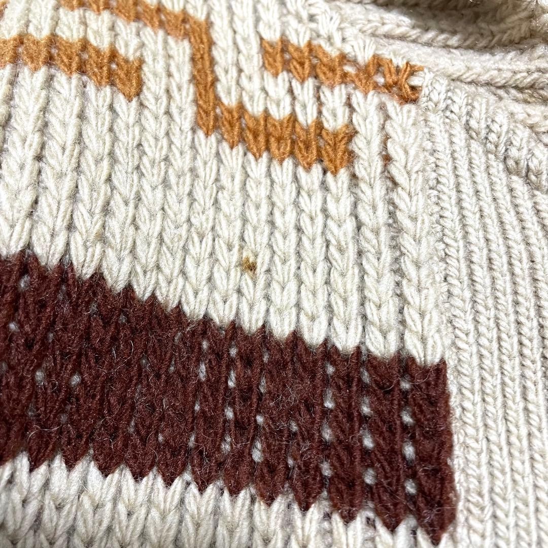 70S 80S Pendleton Native Pattern Cowichan Knit Me… - image 11