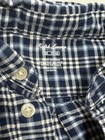 Polo Ralph Lauren Baby Boy 9 months button up Navy Blue Plaid Shirt — photo 4