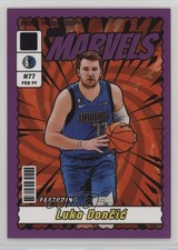 2023-24 Panini Donruss Net Marvels Purple Press Proof Luka Doncic #7 1e6a