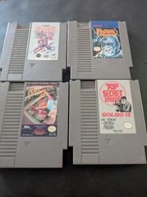 Nintendo NES Top Loader System Bundle 9 Games Dogbone NES Max Controller NES 101