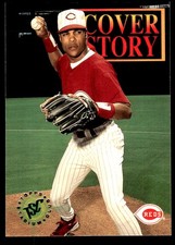 Barry Larkin 1995 Stadium Club #407 Reds MLB READ FREE SHIPPING AutographDen