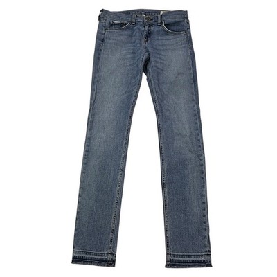 Rag & Bone FREEMONT Dre Slim Ankle Jeans Womens Size 25 Actual 27''Wx29''Inseam