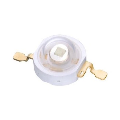 2 x ProLight Opto PM2L-1LLE-LC, Proeon Series UV LED, 410nm 550mW 130°, 2-Pin 