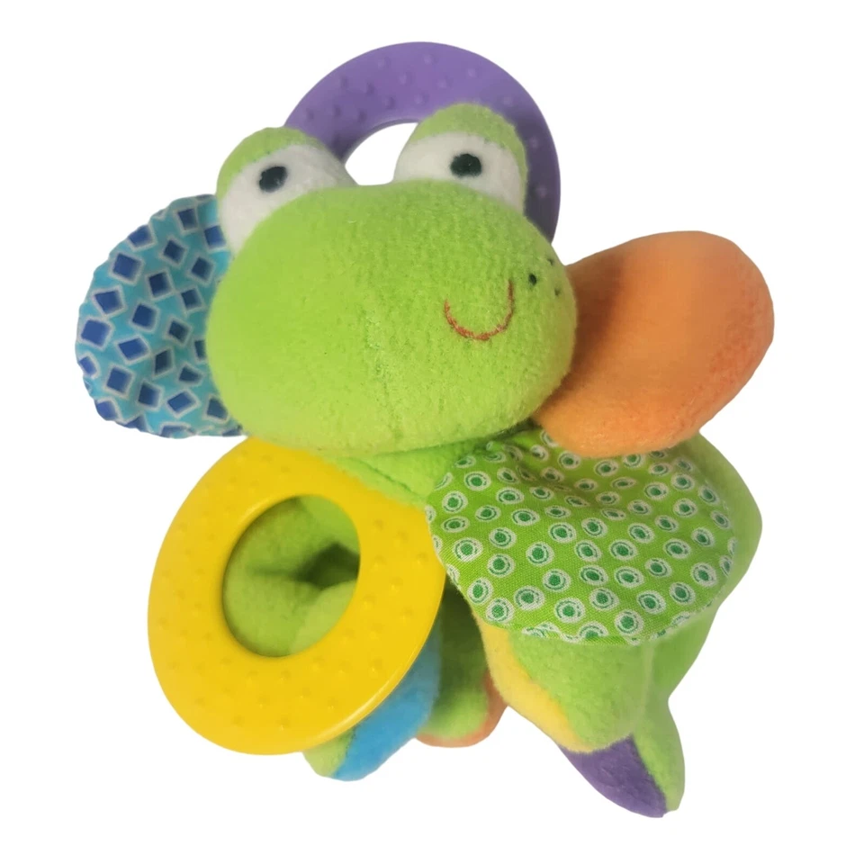 Pacote de brinquedos infantis para bebês chocalhos macios Lovey Teethers lote de 8 Fisher Price Monster - Imagem 2 de 4