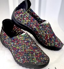 Women s Slip-On Multicolor Lightweight Woven Comfort Shoes Bernie Mev Rigged Jim