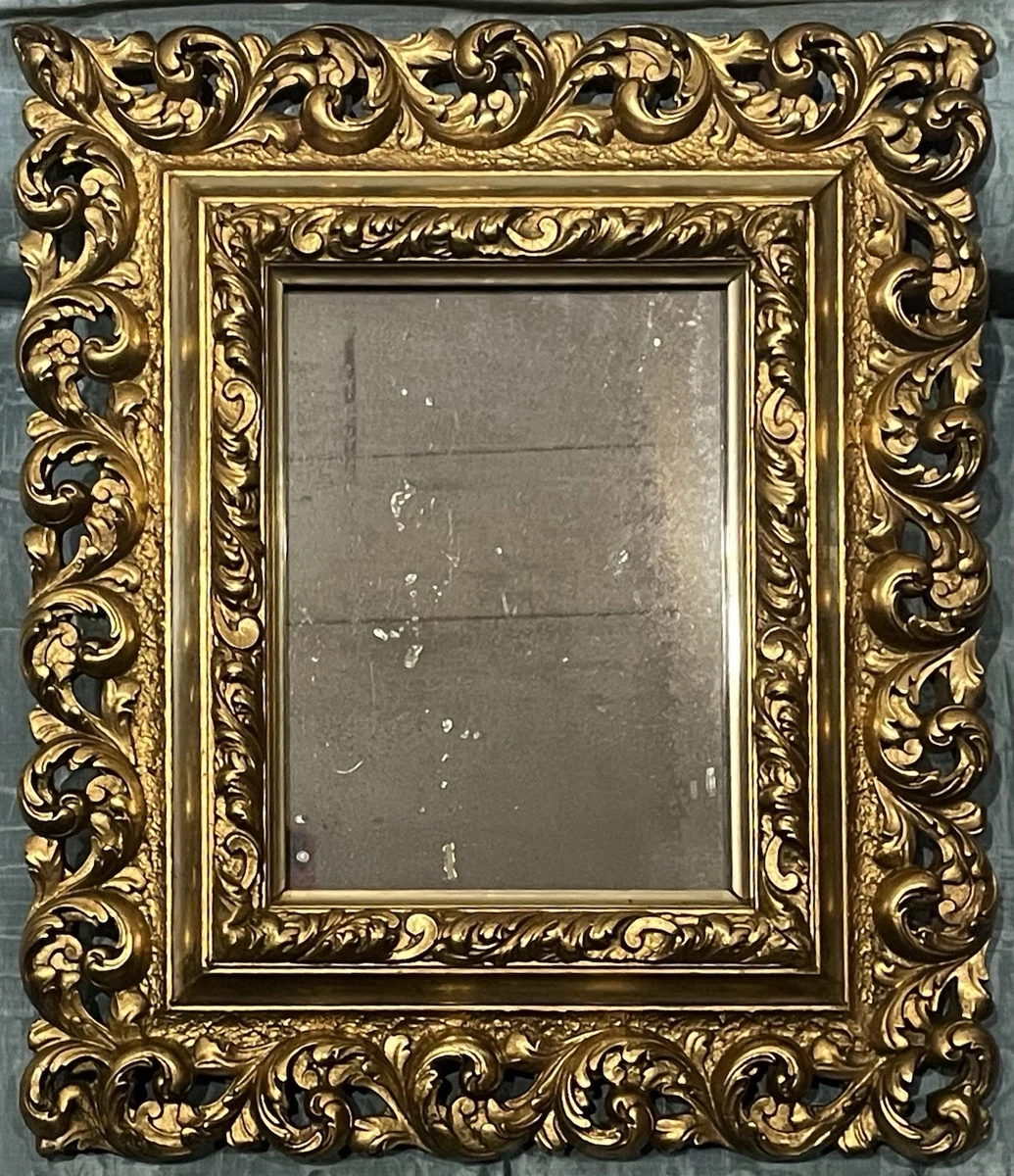 Cadre Ancien En Bois D'époque XIXème - Cadre à Tableau Seul, Marron, Patine