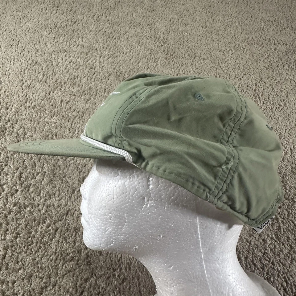 Gorra Vans Snap Back Verde Portland Kamakura San Sebastián Rope Trail Para Hombres Foto 3 de 4