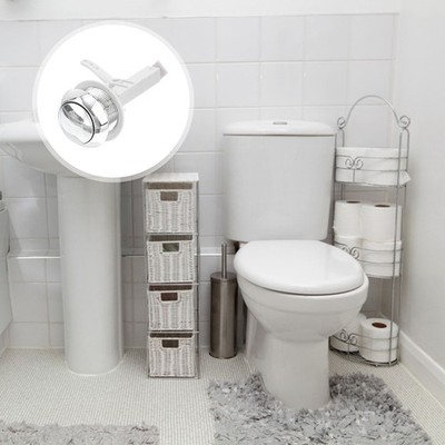 Practical Toilet Water Button Rod Easy to Install for Hotels