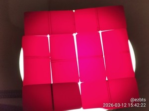 9 Bakelite Catalin Domino Blanks Cherry Red 142 Grams PLZ READ