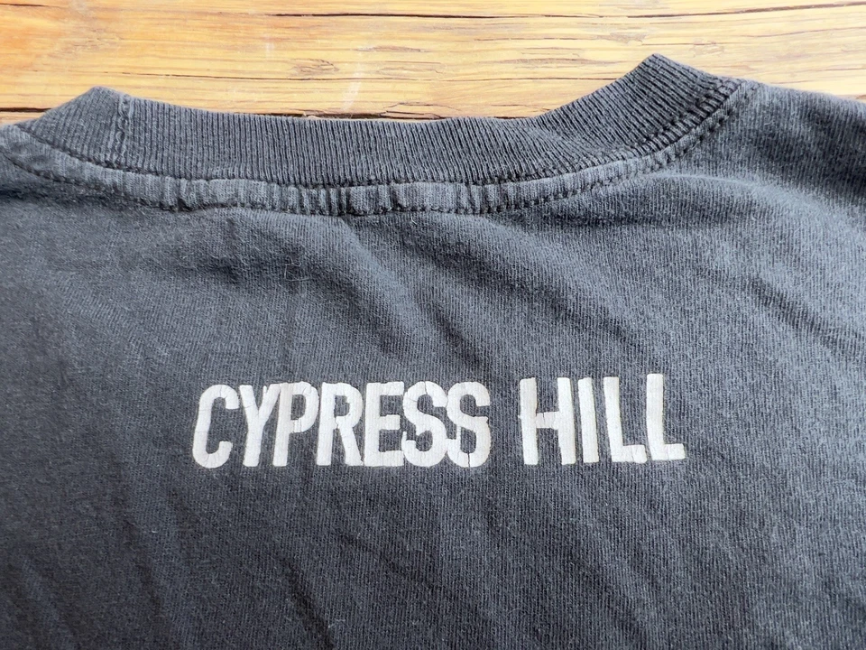 Camiseta Cypress Hill Roll It Light It Weed 420 Rapero Banda de Rap Talla Mediana Foto 4 de 4