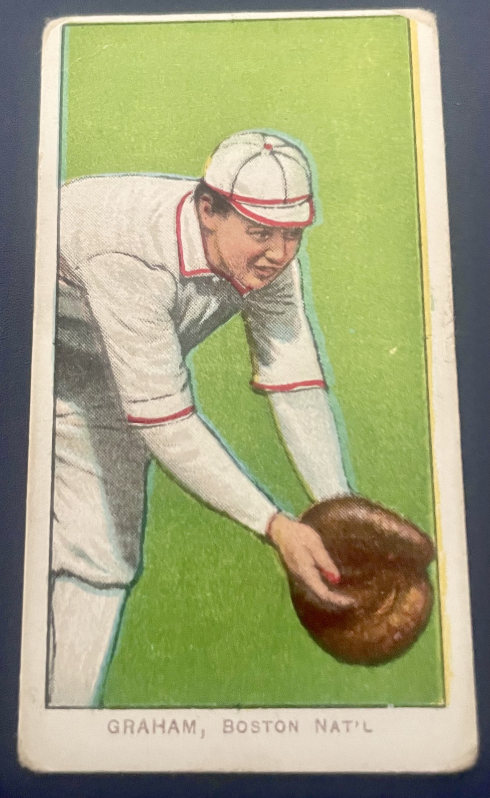 1909-1911 T206 Peaches Graham baseball card