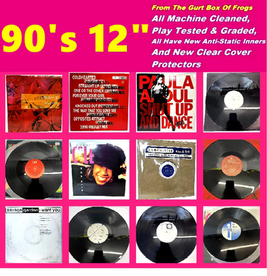 1990-99 - 12 Inch Singles - Disco - Club - House - Remix ETC