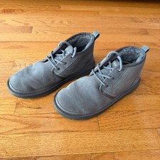 Men's Ugg Neumel Gray Lace Up Boots - Size 10