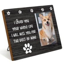 Pet Memorial Gifts for Dogs, Cat Loss Of Cat, Sympathy Gift Picture Frame, Gi...