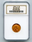 1944-S Lincoln Wheat Cent 1c NGC MS67 RD