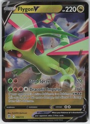 Flygon V 106/172 Brilliant Stars Holo Ultra Rare