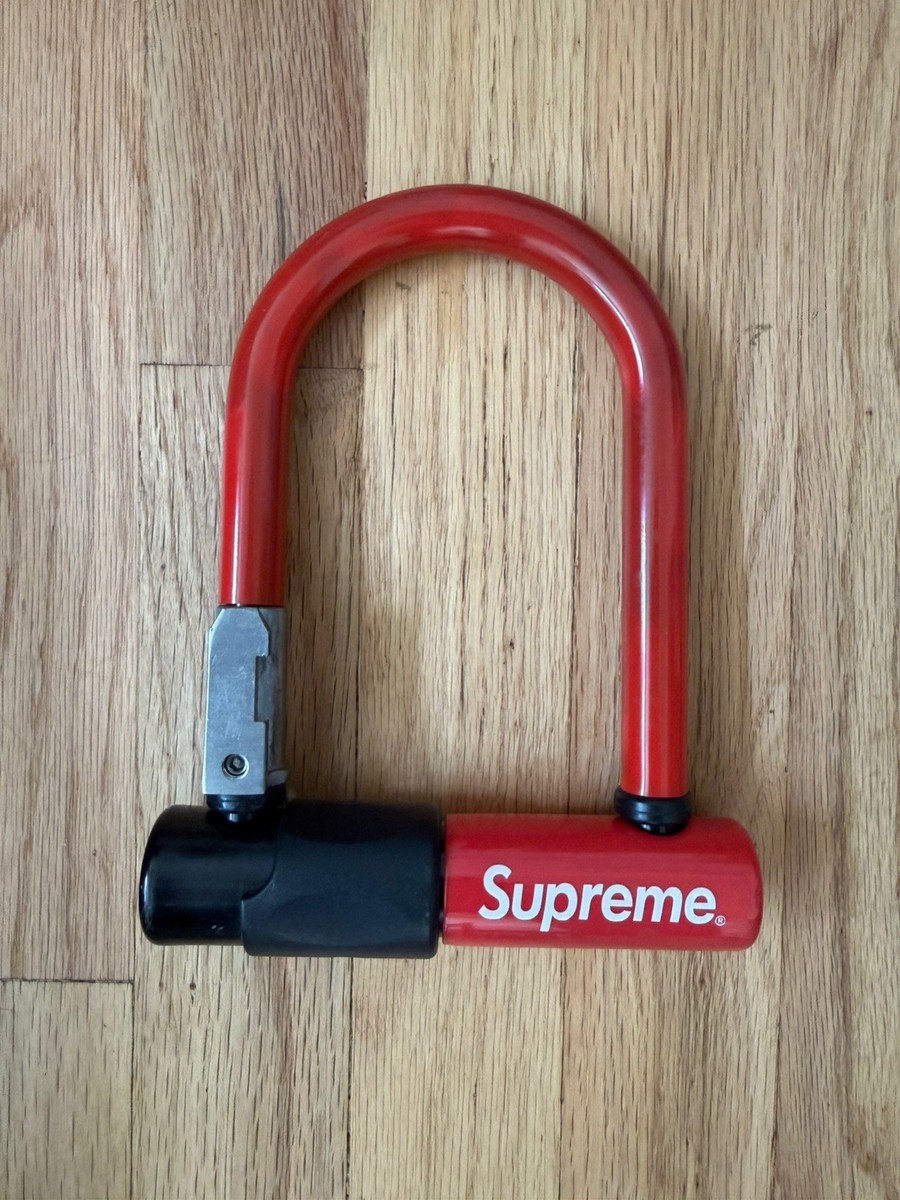 Supreme Kryptonite Evolution Mini-5 Red Steel U-Lock Bike Lock