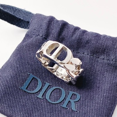 Dior CD Homme Unisex Silber Ring Kettenglied gebraucht Accessoires aus Japan