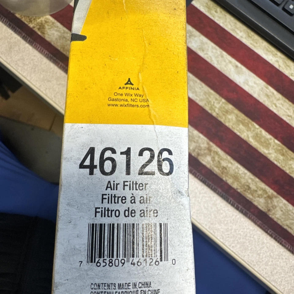 Filtro de aire 46126 WIX para camioneta Bronco Ford Explorer Ranger Taurus Mercury Sable Foto 2 de 2