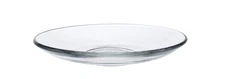 Set of 6 5.25" Saucers, Clear