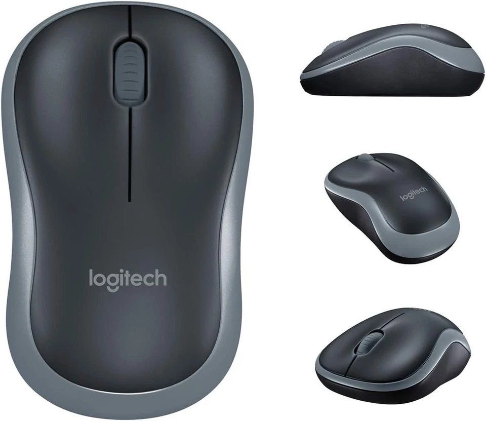 Logitech MK330 Wireless Keyboard and Mouse Combo for Windows, 2.4 GHz Wireless w - Image 3 of 4