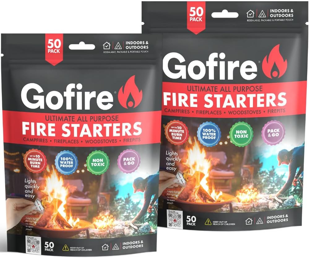 : Ultimate All Purpose Fire Starter- Non-Toxic, Earth-Friendly, Portable, Weathe