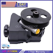 Power Steering Pump W Pulley Reservoir For Pontiac G6 Saturn Relay Aura
