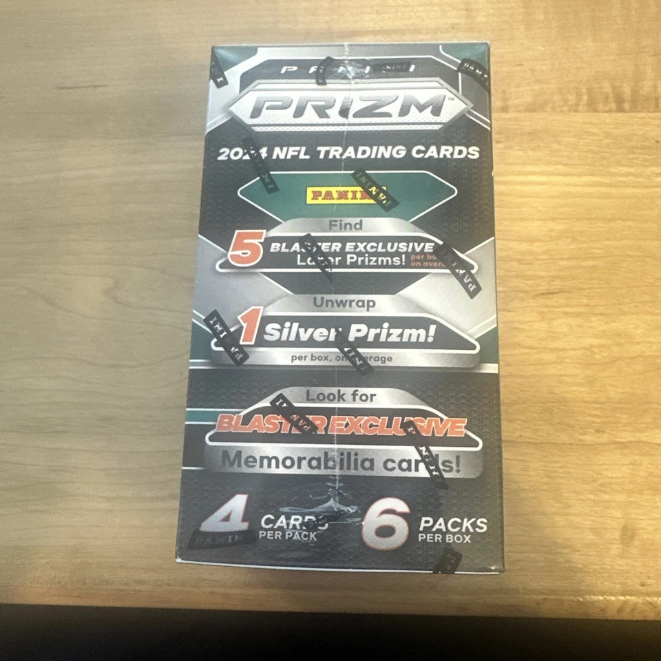2024 Panini Prizm NFL Fútbol Blaster Caja Lazer Prizm Plata Prizm!!! Foto 2 de 4