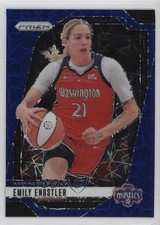 2024 Panini Prizm WNBA Blue Velocity Prizm Emily Engstler #67 00gy