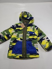 New Mini Boden Reversible Jacket Boys US Size 6-7 B3080