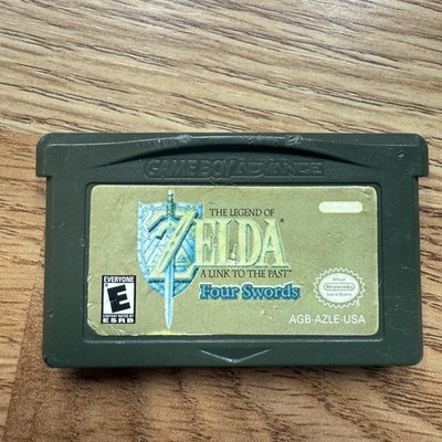 Legend of Zelda Link to the Past Four Swords Game Boy Advance GBA