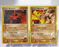 Team Magma's Rhyhorn 38/95 & 67/95 Team Magma vs Team Aqua Regular LP/MP on eBay