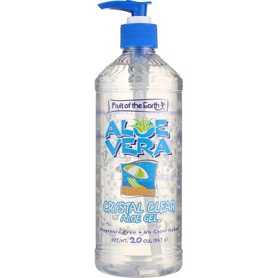 Fruit Of The Earth Aloe Vera Gel, Unscented, 20 fl oz