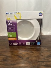 PHILIPS LED Recessed Retrofit Trim 5-6 65 Watt Equivalent. Lasts 32 YEARS