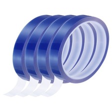 Blue Heat Tape, 4 Rolls 20mmx33m 108ft High Temperature Tape