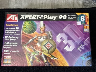 ATI Xpert 98 8MB PCI Video Graphics Card Factory Sealed