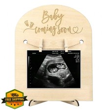 Febvao Baby Coming Soon Ultrasound Frame