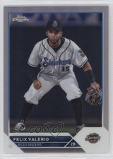 2023 Topps Pro Debut Chrome Refractor 49/99 Felix Valerio #PDC-55 0x5e