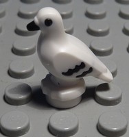 Lego Figur Tier Vogel Weiss