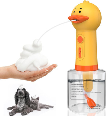 Electric Foaming Shampoo Dispenser for Dog and Cat Bathing, Rechargeable Soap Di
