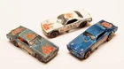 P09 Mattel Hot Wheels Redline lot of 3 1971 Mongoose (x2) & Snake (1) Funny Cars