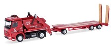 HERPA - MERCEDES BENZ Arocs 4x2 with dump truck and 1+2 axle trailer KUCHLER ...