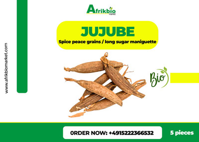 Jujube/ Spice peace grains or long sugar maniguette (5pces)