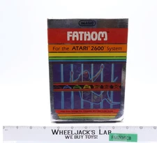 Fathom W/ Box + Manual ATARI 2600 1983 Imagic Game Cartridge