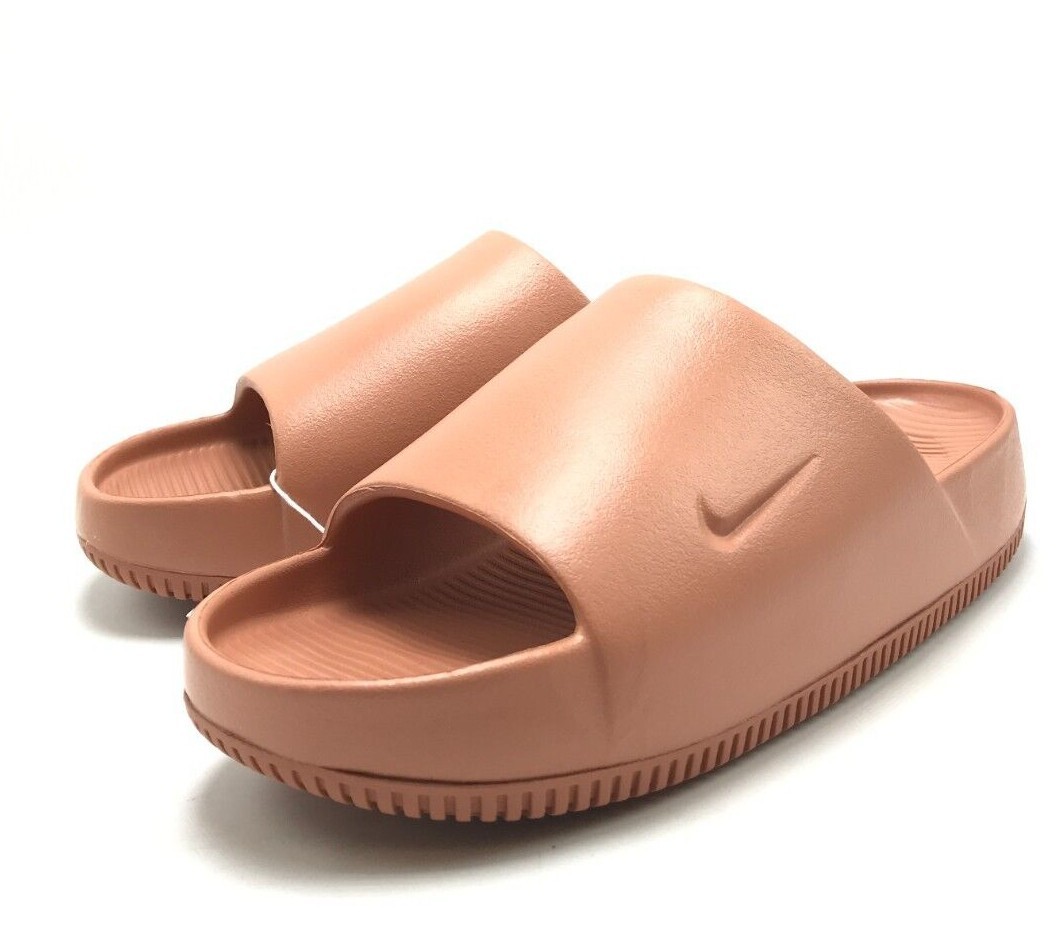 NEW* WOMEN NIKE CALM SLIDES SANDAL TERRA BLUSH (DX4816 202