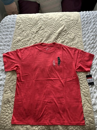 Nike SB Skate T-Shirt - Shoe And Skateboard Print - Pink - Size L / Large - Picture 3 of 12