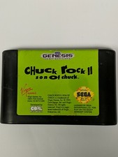 Classic Sega Genesis, CHUCK ROCK II 2 Son of Chuck cartridge only