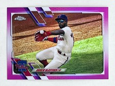 Andrew McCutchen 2021 Topps Chrome Pink Refractor #44 MLB Philadelphia Phillies